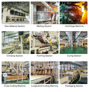 Ligne de production de <span class=keywords><strong>laine</strong></span> de roche / <span class=keywords><strong>laine</strong></span> <span class=keywords><strong>minérale</strong></span> / <span class=keywords><strong>laine</strong></span> de scories 3000-30000T/an - Équipement complet d'usine de fabrication - Product Image 3