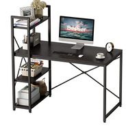 Ailichen Eenvoudige Computer Desktop Bureau, Huis Minimalistische Geïntegreerde Bureau Boekenplank