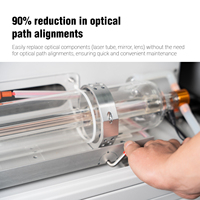 Aeon Laser Mira 7 Desktop Cnc Co2 Laser Graveur En Snijder Voor Hout Mdf Rubber Stempel Ondersteunt Ai Bmp Plt Grafisch Formaat