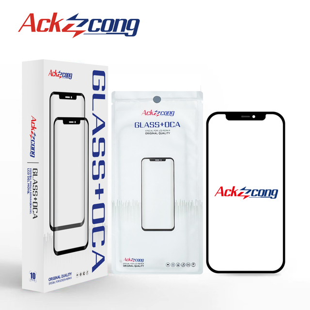 HODAXIN LCD Screen Replacement Front Glass OCA for iPhone 11 12 13 Mini 14 Plus 15 Pro Max 16 Pro 17 Air Parts Phone Replacement