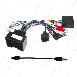 汽车安卓媒体播放器16针电源电缆线束，带Canbus盒，适用于雪佛兰Trax/Cruze/Aveo/Sonic/别克君威