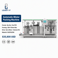 BlisTop-270 Elektrische Blisterverpakkingsmachine voor PLC-besturing, automatische hoge productiviteit, Alu-Alu Alu-PVC vormgeving en vulling