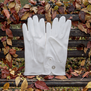 Gants tactiles en coton sur mesure, longueur poignet, respirants, séchage rapide, quatre saisons, brodés, pour le sport, l'église, les loisirs et la protection des mains - Product Image 3