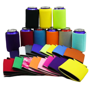Çevre dostu neopren kutu içecek soğutucusu Tote çanta özel Logo süblimasyon ince bira şişesi tutucu promosyon Koozies - Product Image 5