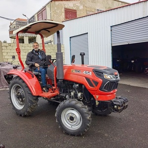 Tractor Agrícola de 50HP, 55HP, 60HP, 4WD, 4X4, Equipado con Remolque, Cultivador Rotatorio, Sembradora, Traktor - Product Image 4