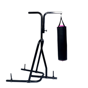 Sac de frappe lourd en cuir PU personnalisé, sac de frappe de boxe, sac de frappe suspendu, support de sac de frappe pour la boxe thaïlandaise - Product Image 1