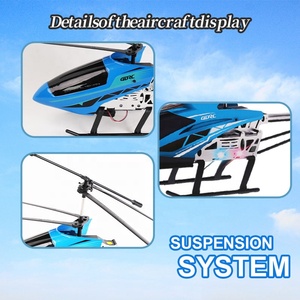 Hélicoptère télécommandé volant dans le ciel, 4 canaux en métal, hélicoptère RC 4D-M4, offre spéciale - Product Image 4