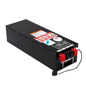 Baterai AGV baterai Lithium Ion isi ulang Lifepo4 sel 48V 40Ah Kelas A 3.2V