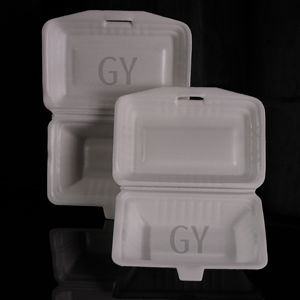 Food <b>Box</b> Foam Food Containers Foam Container Foam Boxes Disposable Dining Containers <b>Lunch</b> Containers <b>Lunch</b> Boxes Meal Container - Product Image 1