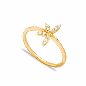 Elegante diseño de libélula circón anillo de racimo turco al por mayor hecho a mano Popular superventas joyería de plata esterlina 925 - Product Image 2