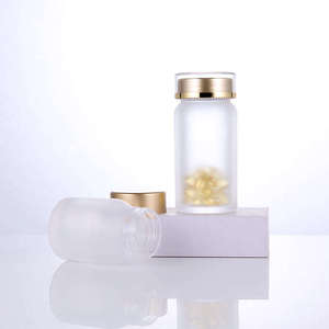 120ml Frosted clear Small <b>Plastic</b> <b>Jar</b> for Lyophilized Powder, Peptide Matte <b>Plastic</b> Bottle - Product Image 5