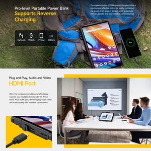 Tablette <span class=keywords><strong>PC</strong></span> robuste Ulefone Armor Pad <span class=keywords><strong>3</strong></span> Pro 33280mAh MediaTek MT8788 16 Go de RAM(8 + 8) 256 Go de ROM 50MP 10.36 "Tablette <span class=keywords><strong>Android</strong></span> 4G NFC 2K - Product Image 5