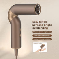 Sèche-cheveux mini haute puissance en forme de U, très vendu, pour voyage, séchage rapide, usage domestique et hôtelier