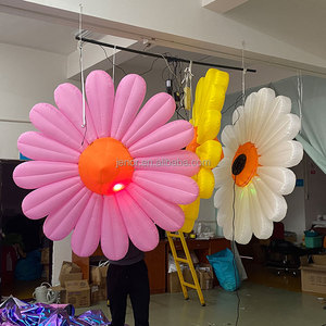 Palloncino gonfiabile a buon mercato con illuminazione bianca modello di nuvola gonfiabile per la decorazione del Club - Product Image 4