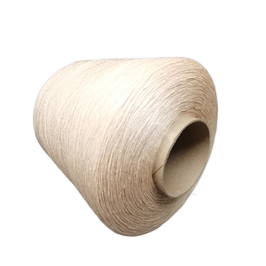 2024 New Style Linen <strong>Yarn</strong> 14S Light Grey Vortex Spinning <strong>Ramie</strong> Linen <strong>Yarn</strong> and Viscose Blended Knitting <strong>Yarn</strong> - Product Image 4