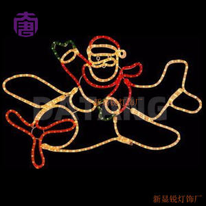 Luz LED decorativa multicolor personalizada con diseño de Papá Noel, IP65, para decoración navideña y festiva en interiores y exteriores, para uso en jardín. - Product Image 2