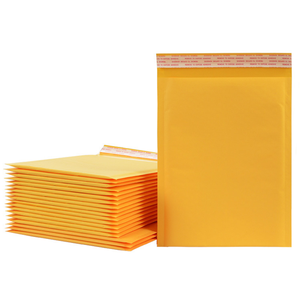 Bolsas de correo acolchadas de papel dorado, sobres de regalo, Burbuja de correo, envío, 100 Uds., gran oferta - Product Image 1