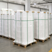 Rollo Jumbo de Papel Térmico Directo Libre de BPA para la Conversión de Etiquetas de Código de Barras de Alimentos para Venta Minorista