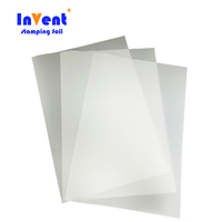 Fourniture d'usine adhésif thermofusible dtf blanc poudre d'encre film estampage rouleau d'aluminium pour tissu d'impression