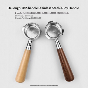 <span class=keywords><strong>Cafetera</strong></span> De'Longhi de Acero Inoxidable/Aleación sin Fondo EC310/330/680/685 con <span class=keywords><strong>Mango</strong></span> de Madera Sólida de 51mm Universal para Uso Familiar y en Cafeterías - Product Image 2