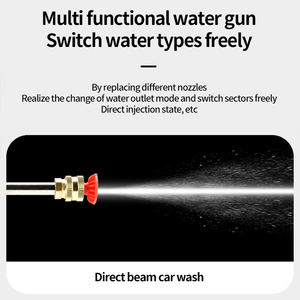 Batteria al litio ad alta pressione pistola a spruzzo ad acqua pistola di <span class=keywords><strong>lavaggio</strong></span> senza fili per la pulizia dell'auto <span class=keywords><strong>lavaggio</strong></span> auto <span class=keywords><strong>con</strong></span> batteria al litio - Product Image 5