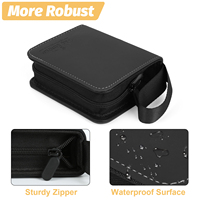 Porte-cartes de visite 1 poche 40 cartes en cuir PU, organisateur portable, album de collection pour cartes de football