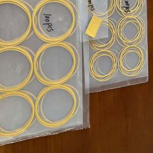 Ruban adhésif double face en acrylique sensible à la pression résistant à la chaleur amovible sur le côté Points pour le masquage - Product Image 5