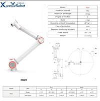 Robot de Manipulación Colaborativo con Carga Útil de 16 kg, Brazo Robótico Industrial para Manejo de Materiales, Carga y Descarga