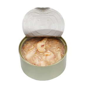 Gabbay OEM proveedor mascota alta calidad atún + camarones enlatados 170g comida para mascotas mejor venta húmedo enlatado ODM comida húmeda para gatos - Product Image 1