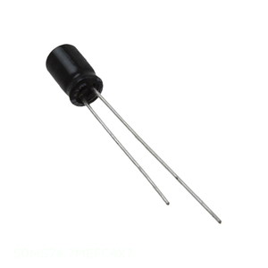 ตัวเก็บประจุ50MS74.7MEFC4X7รูผ่านรูรัศมี4.7 uF 20% 50V ตัวเก็บประจุแบบ - Product Image 1