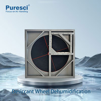 Rotor déshydratant en gel de silice haute efficacité avec cadre pour la déshumidification industrielle et pharmaceutique des batteries au lithium