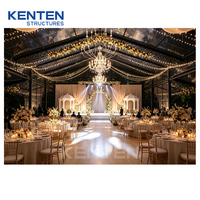 Carpas de Lujo para Fiestas de 500 Personas y Eventos, Invernadero de Cristal, Lugar para Bodas, Carpa de Aluminio para Eventos