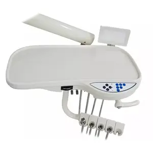 Poltrona odontoiatrica pieghevole portatile di alta qualità con compressore d'aria per clinica odontoiatrica