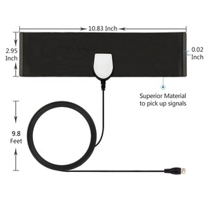 <span class=keywords><strong>Antena</strong></span> <span class=keywords><strong>de</strong></span> TV HD para interior, <span class=keywords><strong>amplificador</strong></span> <span class=keywords><strong>de</strong></span> <span class=keywords><strong>señal</strong></span> Digital <span class=keywords><strong>HDTV</strong></span> - Product Image 1