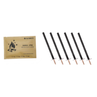 Sunrich SR2020 Magic Fire+Torch Set – Kit Torche Étanche à Changement de Couleur pour Feu de Camp, Poudre Métallique, Accessoire pour Barbecue Arc-en-ciel