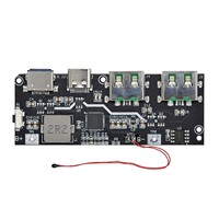 Module de batterie externe bidirectionnel à charge rapide 225W à 5 ports, carte mère DIY avec QC4+ PD30