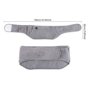 Sabuk Pijat Elektrik Portabel yang Dapat Diisi Ulang dengan USB, Dapat Disesuaikan, untuk Penghangat Pinggang, Tangan, Perut, Rahim, Pereda Nyeri Haid - Product Image 5