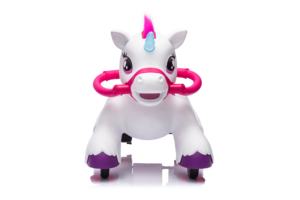 Voiture électrique en forme de <span class=keywords><strong>licorne</strong></span> 2024 avec des jouets à peigne pour filles, voiture à monter - Product Image 4