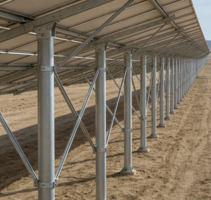 Premium Aluminum Solar <b>Racking</b> <b>System</b> Hot-Dip Galvanized Surface for Residential Commercial Installations Middle - Product Image 6