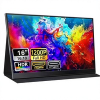 Téléviseur LED intelligent numérique portable en gros, écran LCD HD de 14 à 20 pouces, écran intelligent pour hôtels, définition HDTV