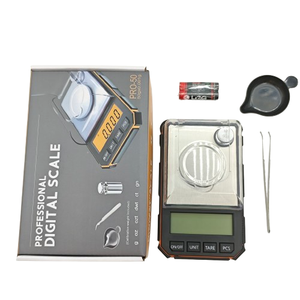 고정밀 미니 포켓 50g 디지털 포켓 스케일 다이아몬드 무게 0.001g 50g 최대 LCD 측정 보석 스케일 - Product Image 5