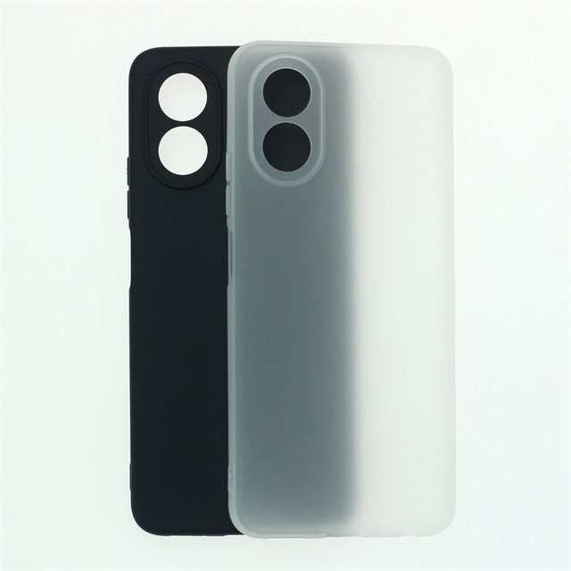Manufacturer Wholesale Matte TPU Cases Soft Frosted Back Cover Silicone Mobile Phone Case for Oppo A18 4G Foreign Version