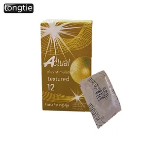 Hot Selling Aangepaste Ijs Gevoel Latex Mannelijke Condooms Voor Man Vrouw 3 Stuks Lange Tijd Met Smeermiddel Lage Prijs