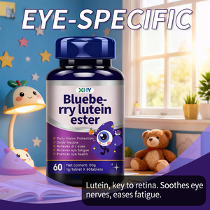 OEM/ODM Comprimés naturels pour plantes de soin des yeux Comprimés d'ester de lutéine de myrtille Comprimés de supplément de vitamines pour la protection des yeux - Product Image 4