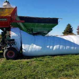 שק אחסון וגריסת תבואה חקלאית מפלסטיק עמיד בגדלים 1.5 מטר/1.65 מטר/2.4 מטר/2.7 מטר/3.6 מטר, מכונת אריזה לשק סילאז' למכירה בסיטונאות - Product Image 5