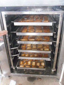 Nhà Máy Trực Tiếp Bán Thép Không Gỉ 50kgs/Hàng Loạt Tự Động Xúc Xích Làm Thịt Hút Máy Hút Cá Thiết Bị Hút Thuốc Nhà - Product Image 6