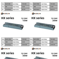 Fabrikpreis 176V-264V 12/24V LED-Bandbeleuchtung Trafo Bildschirm-Netzteil Schaltsteuerung 24V für LED-Leuchten 200W Dimmer