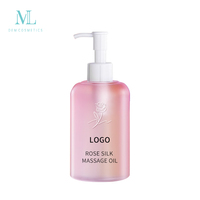 MLXL OEM COSMETICS LOGO Huile essentielle personnalisée pour l'extraction de la rose Huile de massage apaisante et hydratante en profondeur pour la peau