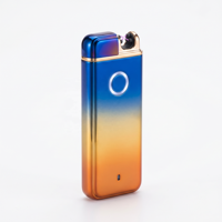 Briquet électronique rechargeable grande capacité, recharge USB, impression personnalisée, vente en gros directe usine