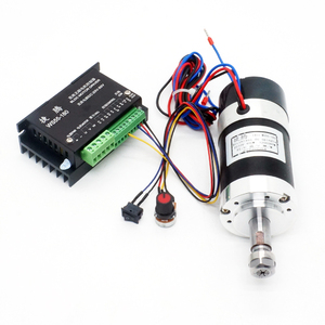 DC CNC broche sans brosse 400W refroidi par Air moteur de broche alimentation à découpage moteur pilote 55MM <span class=keywords><strong>pince</strong></span> <span class=keywords><strong>ER11</strong></span> CNC outils - Product Image 2